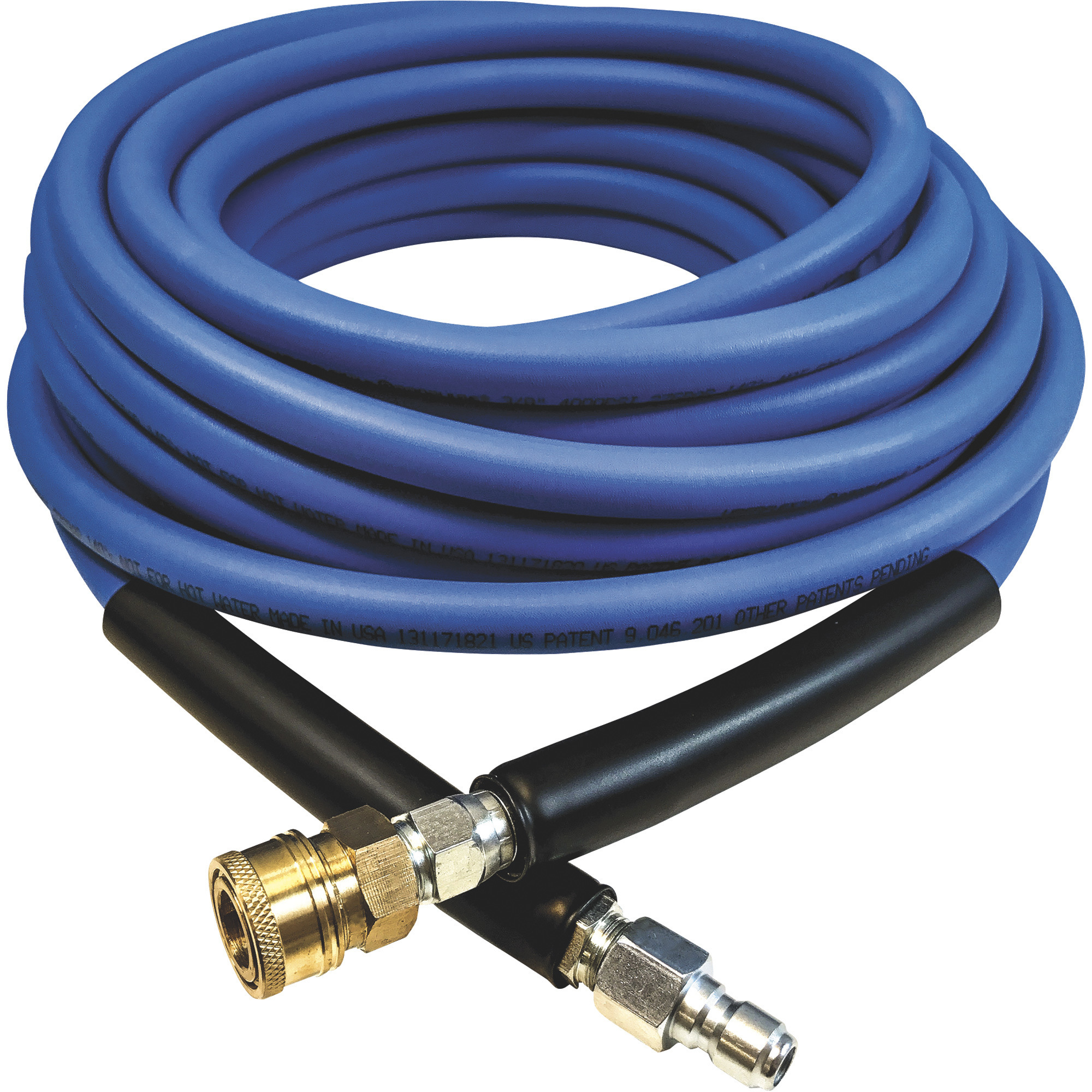 NorthStar Commercial-Grade Ultra-Flexible Pressure Washer Hose, 3/8in. x 50ft., 4000 PSI